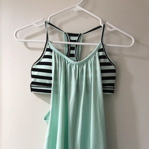 Lululemon tank with built in bra